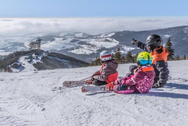 Nejlepší česká lyžařská střediska pro rodiny s dětmi - Horský resort Dolní Morava