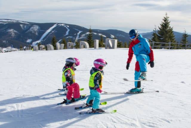 Nejlepší česká lyžařská střediska pro rodiny s dětmi - Skiareál Špindlerův Mlýn